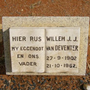 DEVENTER Willem J.J., van 1902 1962