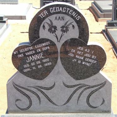 ENGELBRECHT Jannie 1922-1985