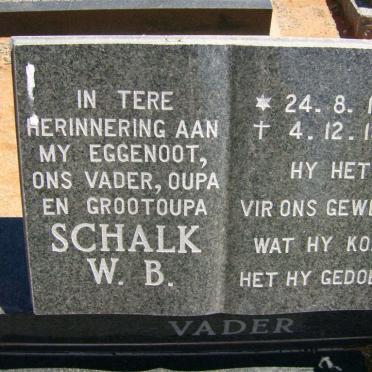 ENGELBRECHT Schalk W.B. 1905-1985 &amp; Martha M.E. 1909-2005