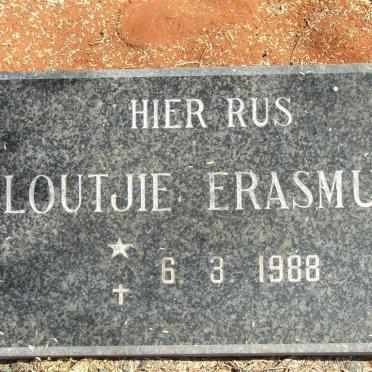 ERASMUS Loutjie 1988-1988