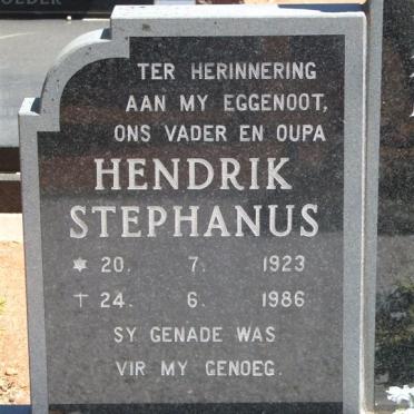 HAMMOND Hendrik Stephanus 1923-1986