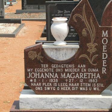 HORN Johanna Magaretha 1938-1983
