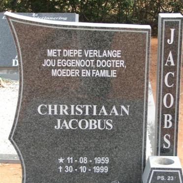 JACOBS Christiaan Jacobus 1959-1999