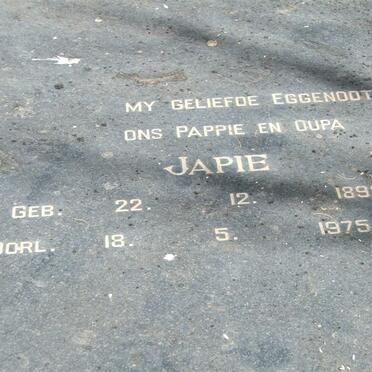 JOOSTE Japie 1892-1975