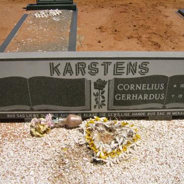 KARSTENS Cornelius Gerhardus 1929-2000