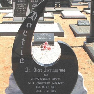 KLERK Boetie, de 1957-1985