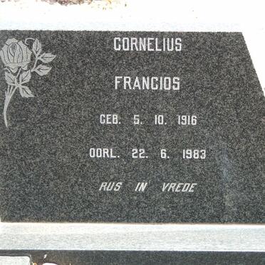 KRUGER Cornelius Francios 1916-1983
