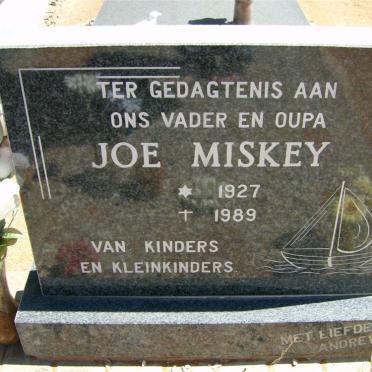 MISKEY Joe 1927-1989