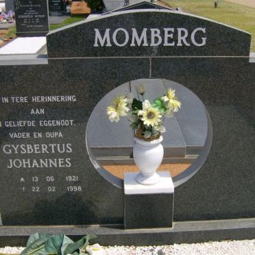 MOMBERG Gysbertus Johannes 1921-1998