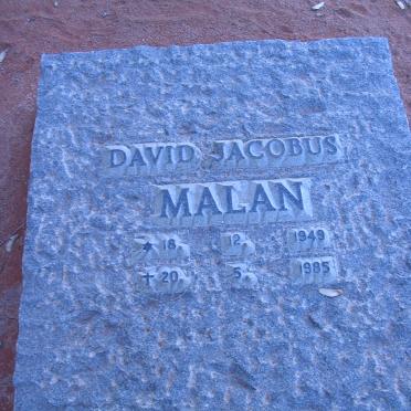 MALAN Dawid Jacobus 1949-1985