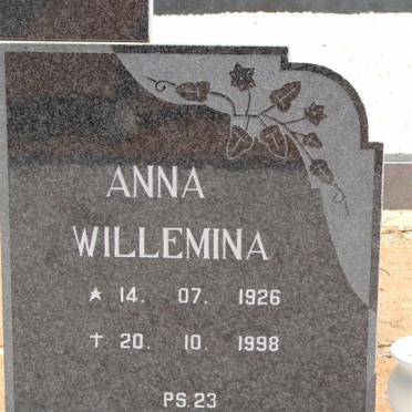 MALAN Dirk Johannes 1922-1998 &amp; Anna Willemina 1926-1998