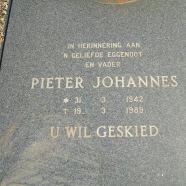 MARAIS Pieter Johannes 1942-1989