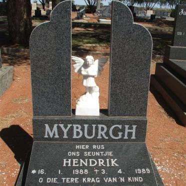 MYBURGH Hendrik 1988-1989