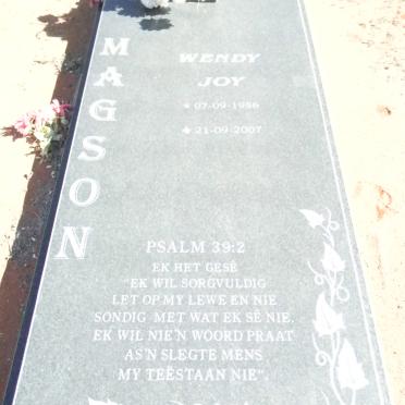 MAGSON Wendy Joy 1956-2007