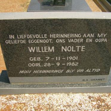 NOLTE Willem 1901-1982