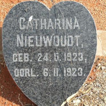 NIEUWOUDT Catharina 1923-1923