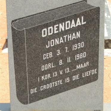 ODENDAAL Jonathan 1930-1980