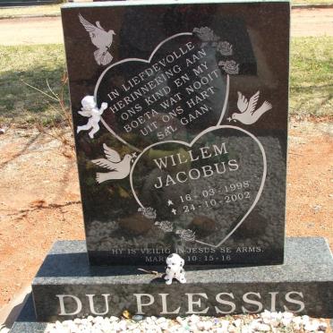 PLESSIS Willem Jacobus, du 1998-2002