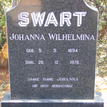 SWART Johanna Wilhelmina 1894-1976