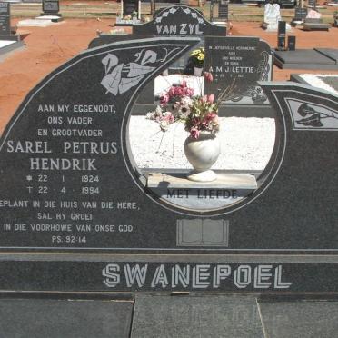 SWANEPOEL Sarel Petrus Hendrik 1924-1994