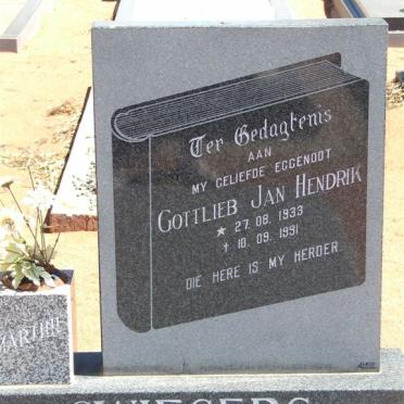 SWIEGERS Gottlieb Jan Hendrik 1933-1991