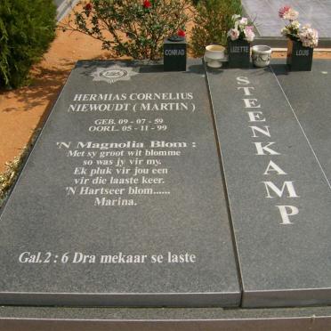 STEENKAMP Hermias Cornelius Niewoudt 1959-1999
