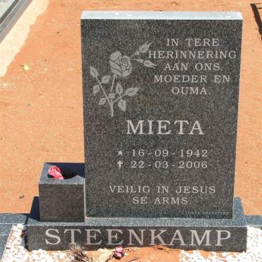 STEENKAMP Mieta  1942-2006