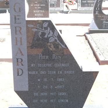 SWART Gerhard 1963-1987