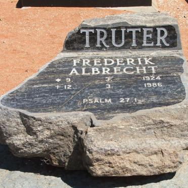 TRUTER Frederik Albrecht 1924-1986
