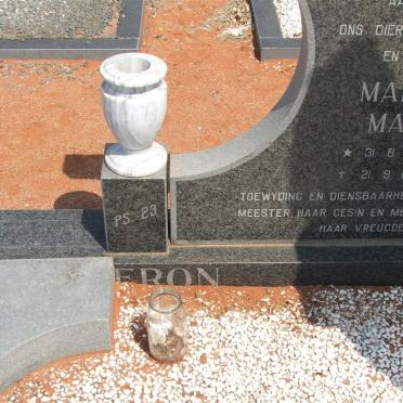THERON C.A. -1987 &amp; Martha Maria 1904-1990