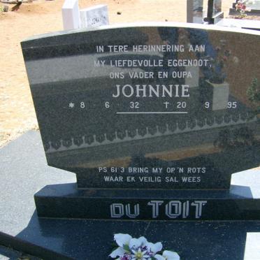 TOIT Johnnie, du 1932-1995