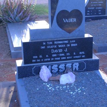 VISSER David J. 1918-1975