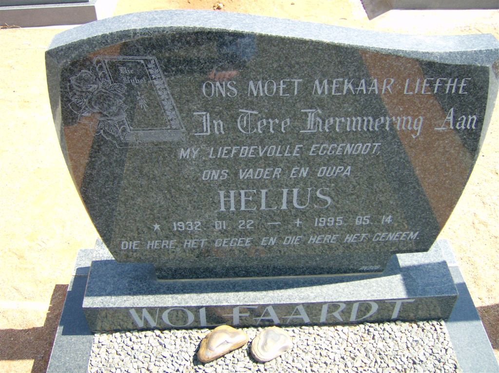 WOLFAARDT Helius 1932-1995