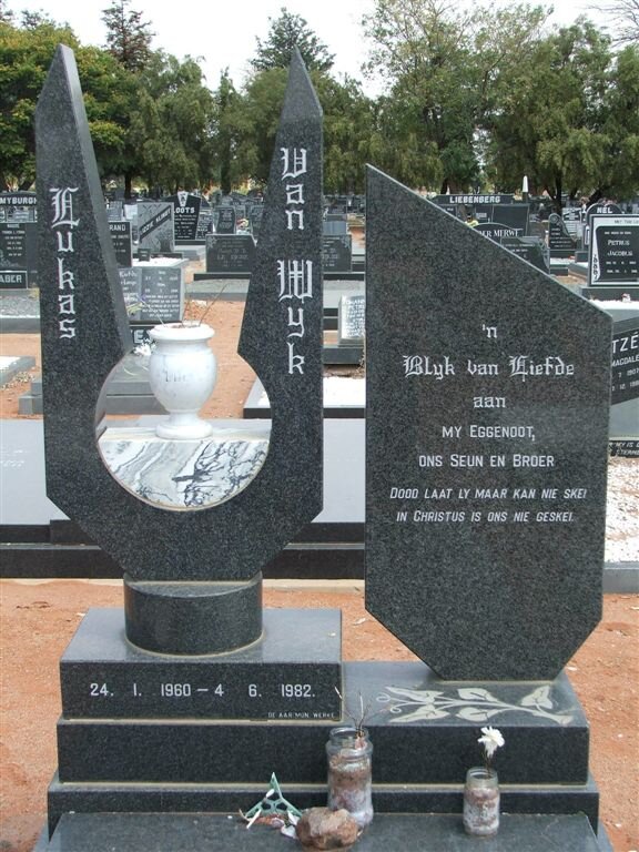 WYK Lukas, van 1960-1982