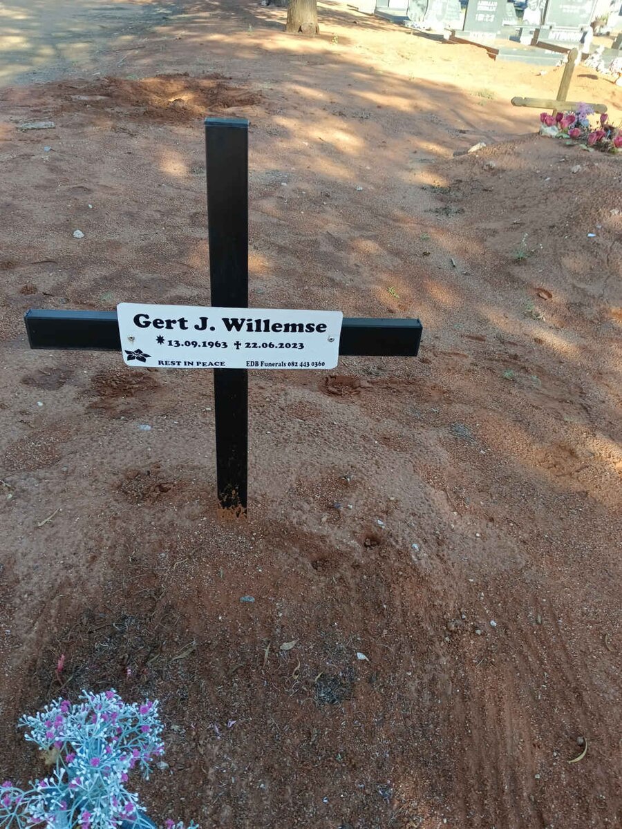 WILLEMSE Gert J. 1963-2023