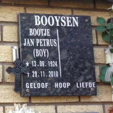 BOOYSEN Bootje Jan Petrus 1924-2010