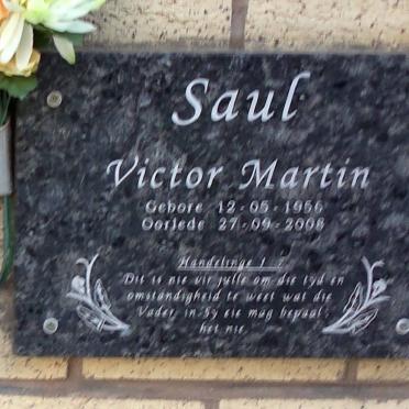 SAUL Victor Martin 1956-2008