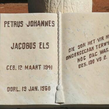 ELS Petrus Johannes Jacobus 1941-1968