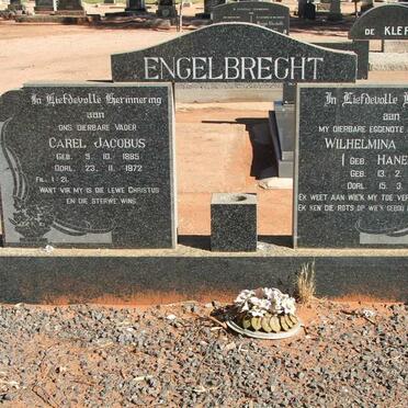 ENGELBRECHT Carel Jacobus 1885-1972 &amp; Wilhelmina Jacoba HANEKOM 1893-1970