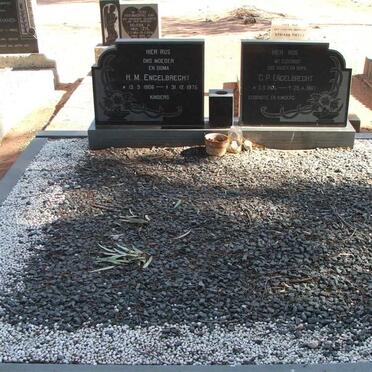 ENGELBRECHT C. P. 1904-1967 &amp; H.M. 1906-1975