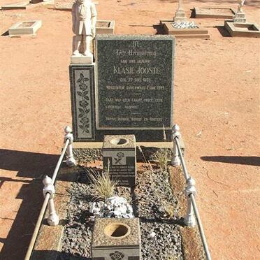 JOOSTE Klasie 1935-1944