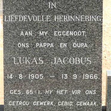 KRUGER Lukas Jacobus 1905-1966