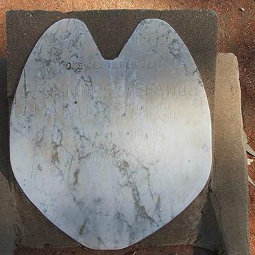 MARAIS Johannes Stephanus 1925-1931