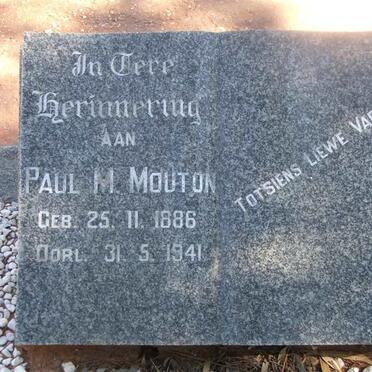 MOUTON Paul M. 1886-1941