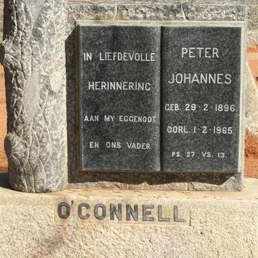 O'CONNELL Peter Johannes 1896-1965