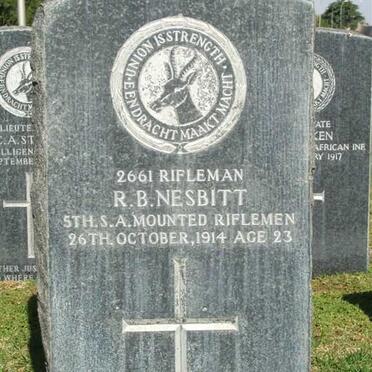 NESBITT R.B. -1914