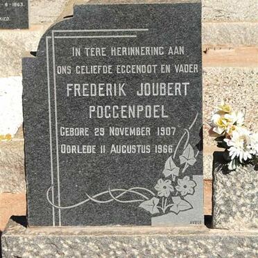 POGGENPOEL Frederik Joubert 1907-1966