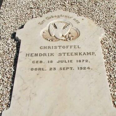 STEENKAMP Christoffel Hendrik 1872-1924