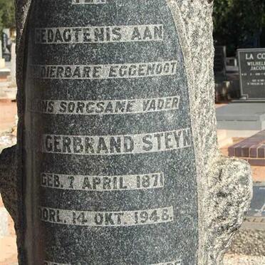 STEYN Douw Gerbrand 1871-1948