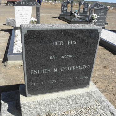 ESTERHUIZEN Esther M. 1877-1968